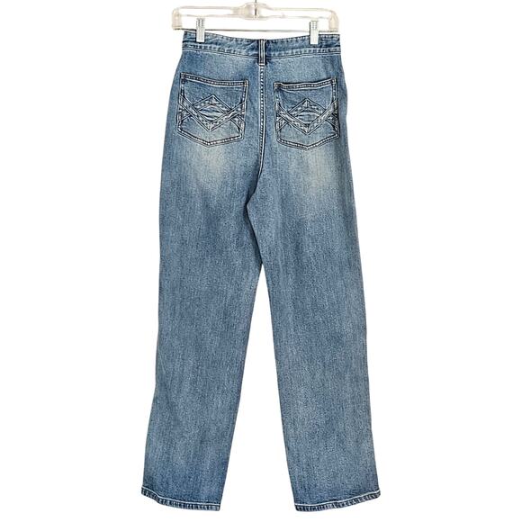 Faherty Rover 70’s jeans Straight Leg High Rise  Sz 26 - Picture 2 of 11